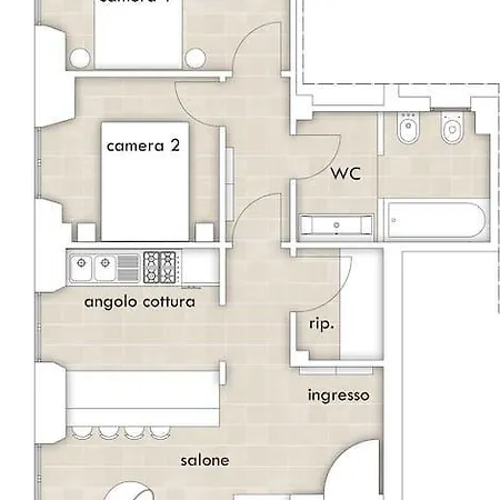 2 Bed Close To Colosseum Rom